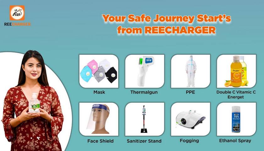 रिचार्जरमा ३५ रुपैयाँमा केएन ९५ मास्क, सार्वजनिक यातायातका साधनलार्ई विशेष प्याकेज