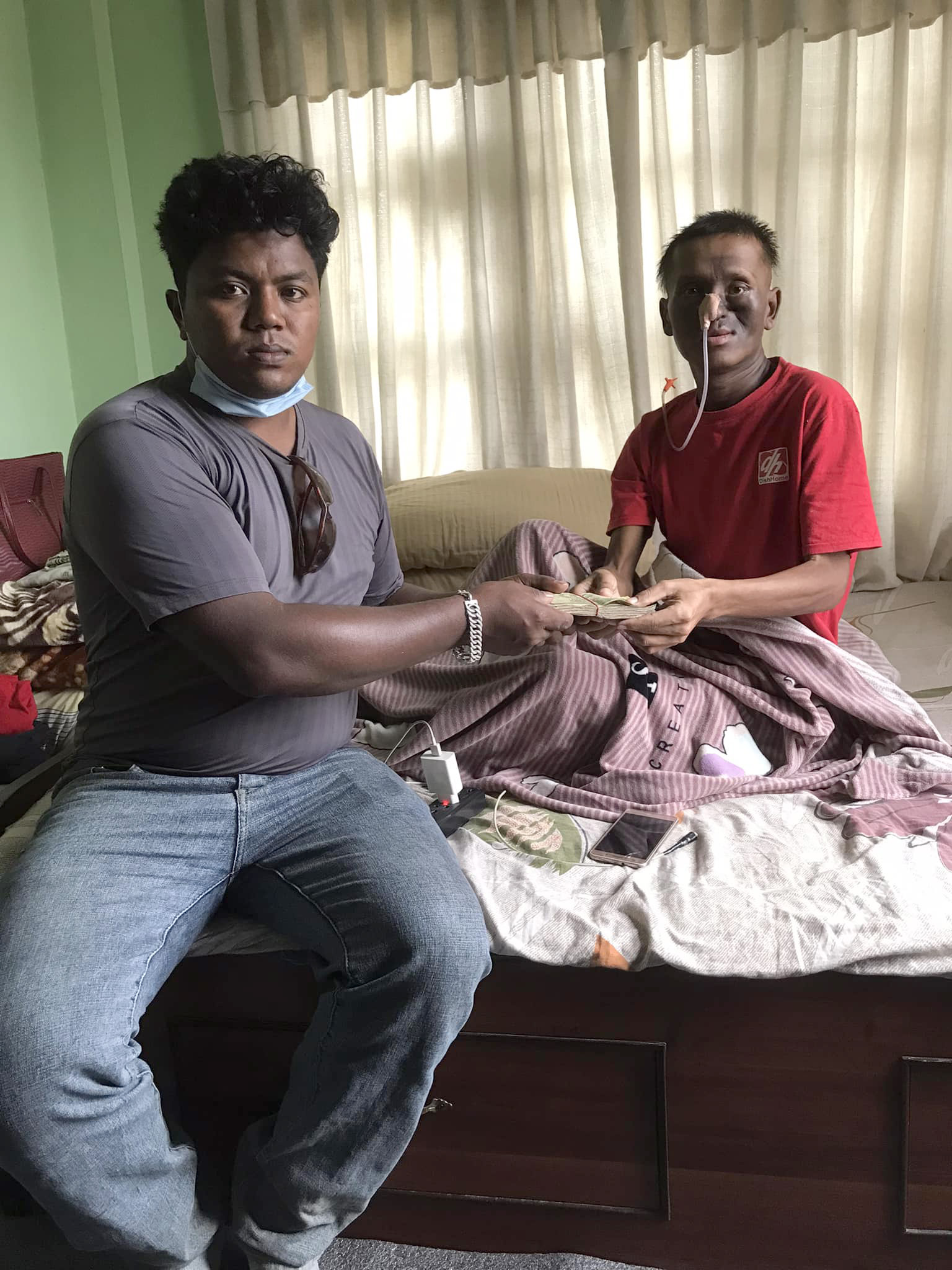 क्यान्सर पीडित श्रेष्ठलाई सहयोग