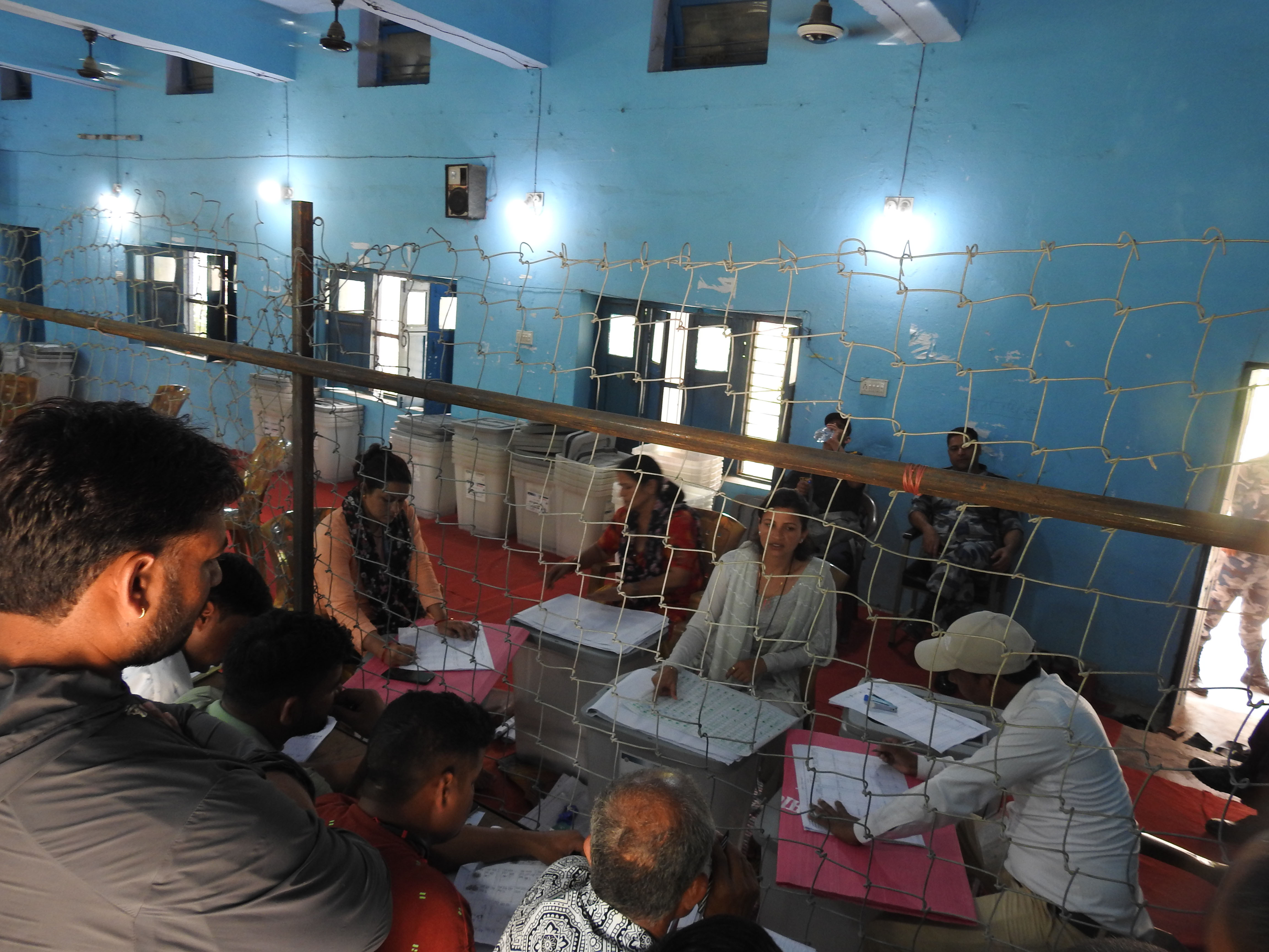 भीमदत्तमा मतगणना