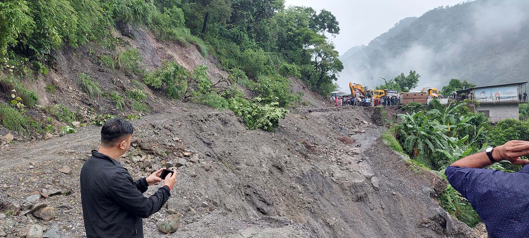 पाल्पा–बुटवल सडकमा यातायात सेवा बन्द