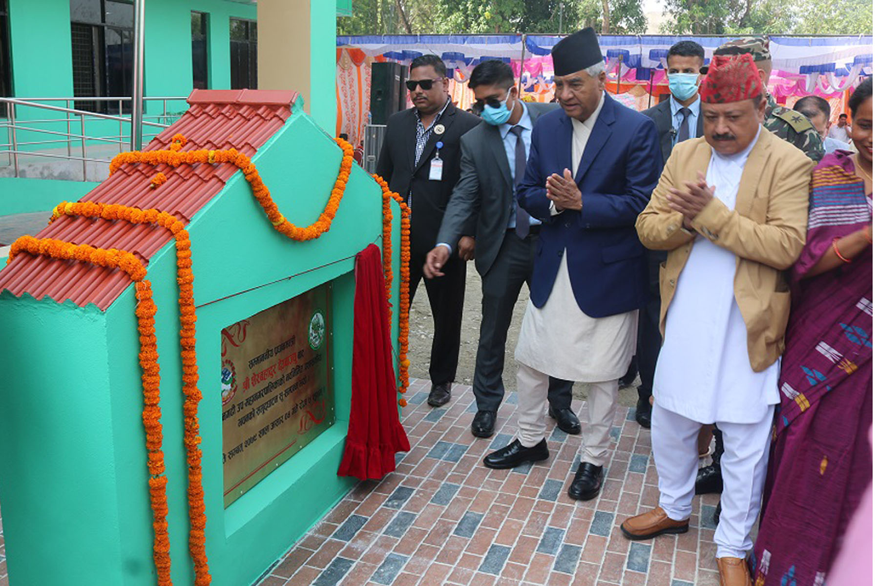 प्रधानमन्त्री देउवा-भवन उद्घाटन