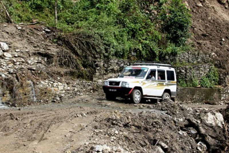 एक महिनापछि खुल्यो मार्तडी कोल्टी सडक