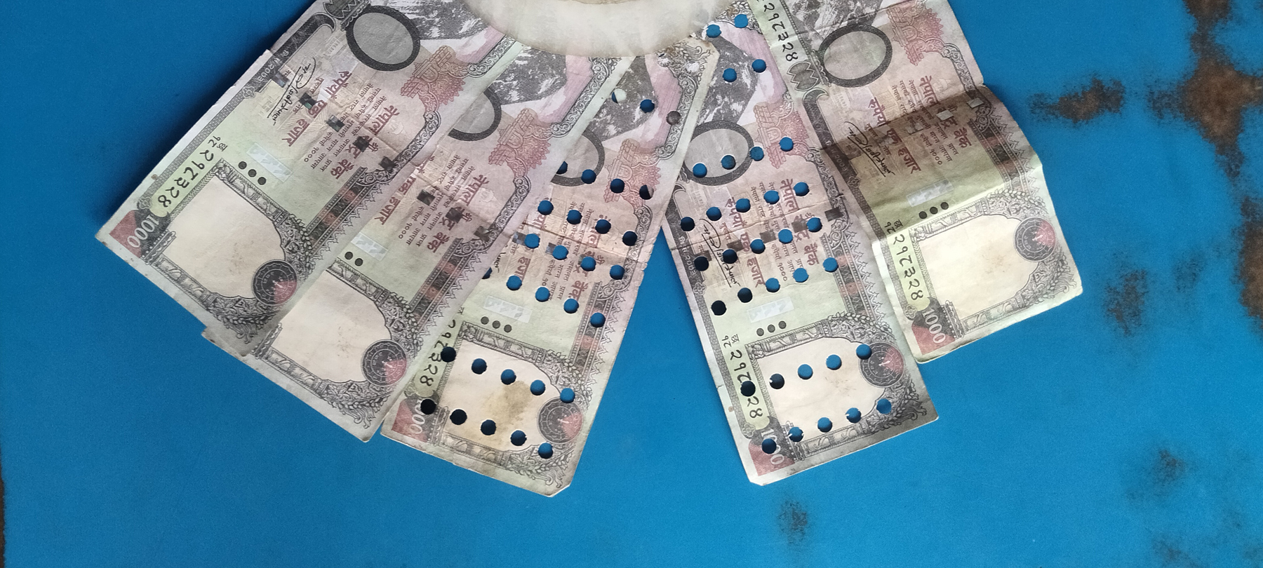 जाली नोट बरामद