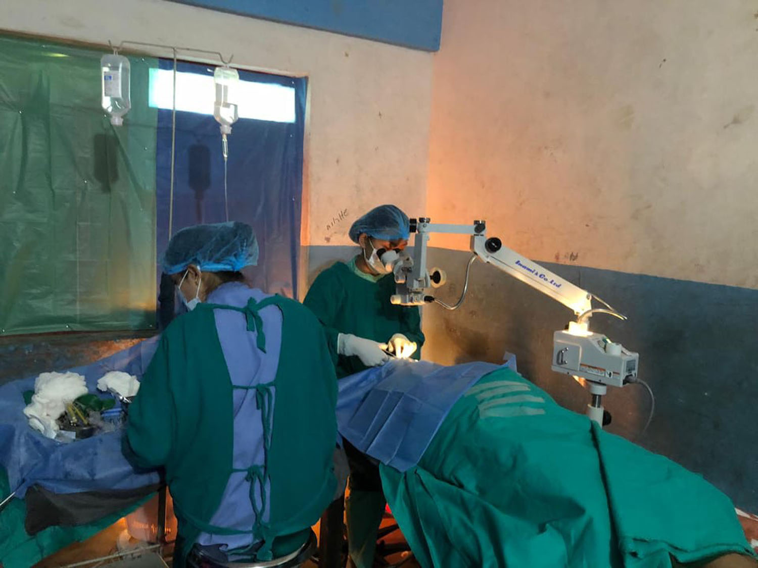 निःशुल्क मोतियाबिन्दुको शल्यक्रिया