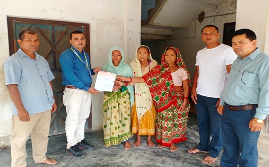 एलआईसी नेपालद्धारा ६ लाख १७ हजार मृत्यु बीमा दाबी भुक्तानी