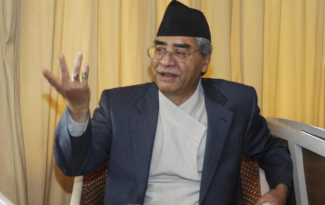 चुनाव हुँदैन भन्ने केपी ओलीले पनि मतदान गर्नुभयो होला : देउवा