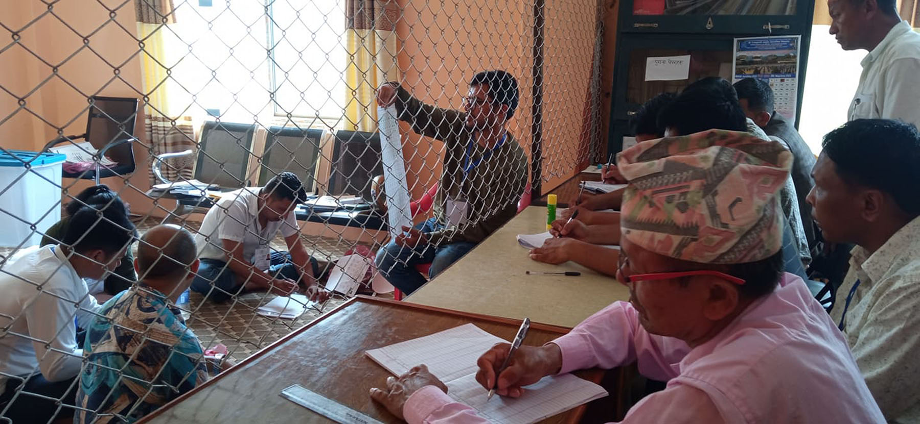 रामपुर नगरपालिकाको मतगणना गरिँदै