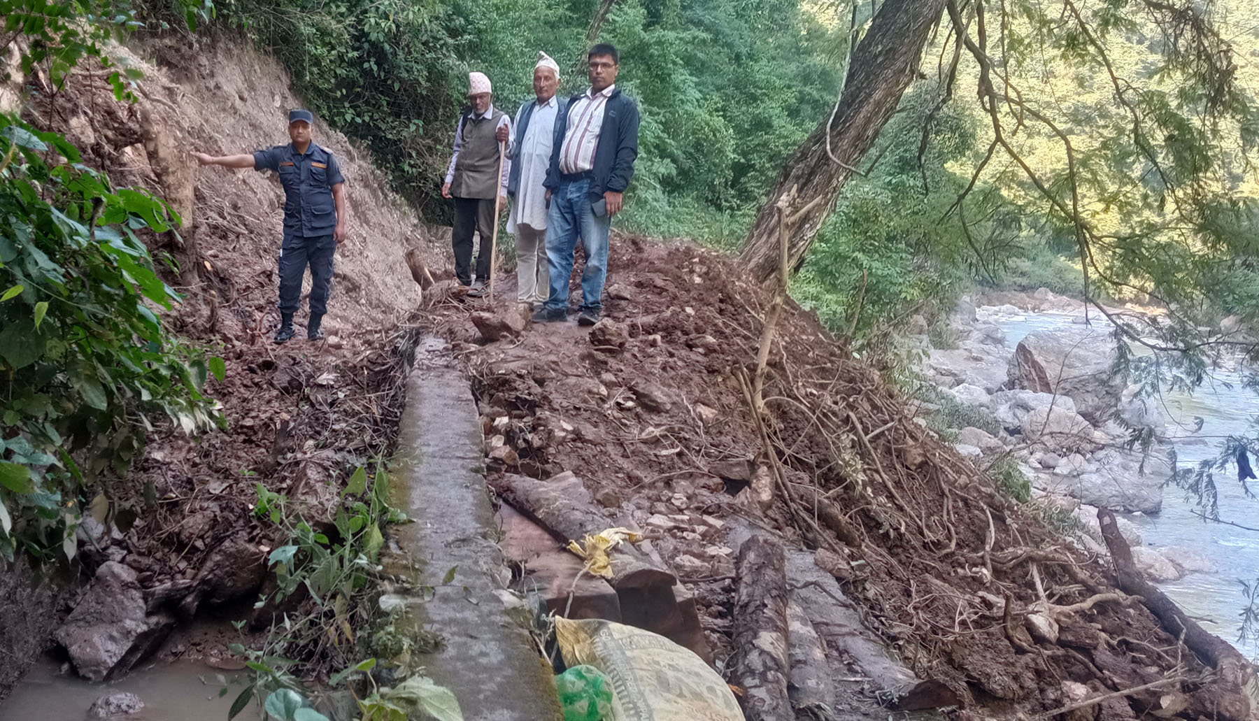 रामपुर नहर अनुगमन