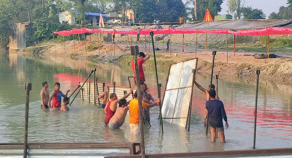 छठ पूजाका लागि तयारी