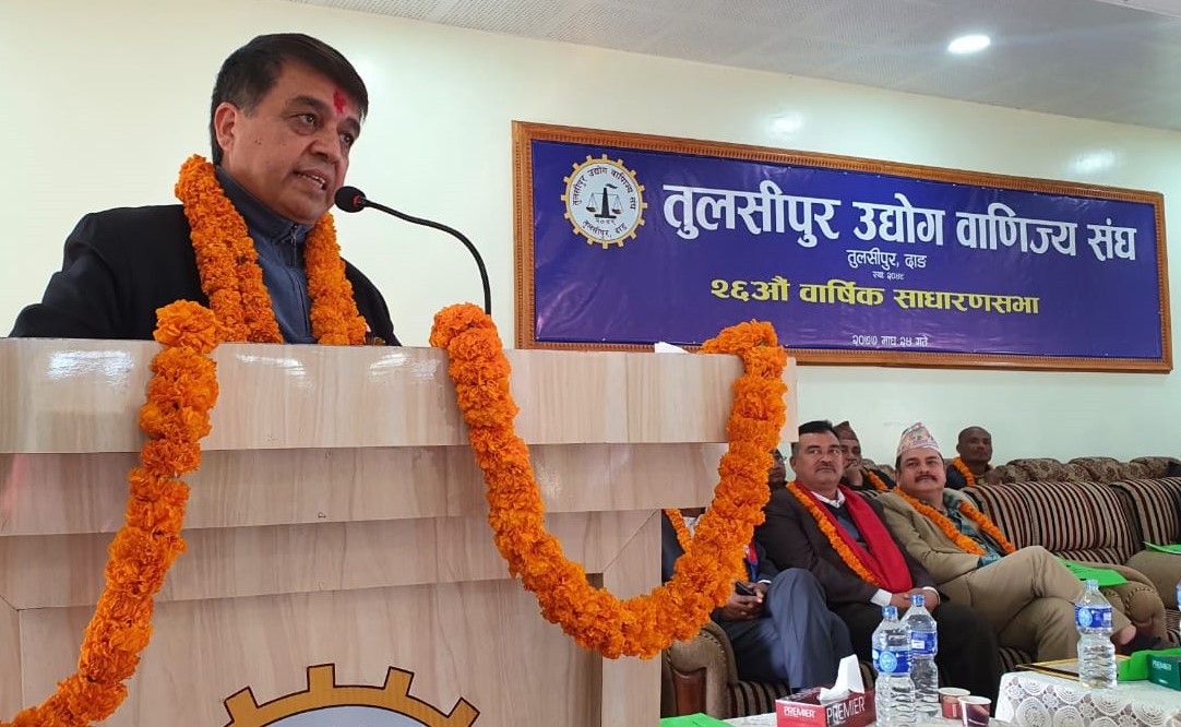 श्रोत र साधनलाई सहीरुपमा सदुपयोग गर्न नसक्दा विकासमा पछि परियो : वरिष्ठ उपाध्यक्ष ढकाल
