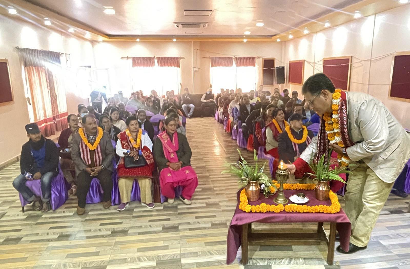 नेसनल लाइफको अभिकर्ता प्रशिक्षण कार्यक्रम सम्पन्न