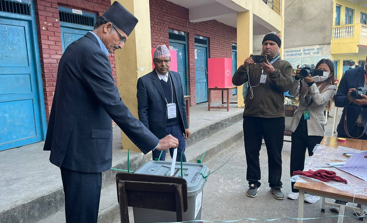 सभामुख सापकोटाद्वारा मतदान