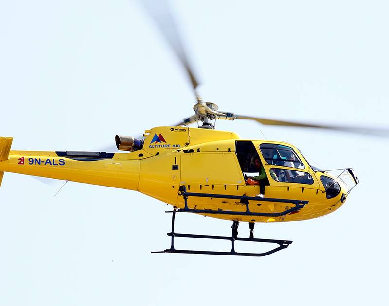 हेलिकप्टर दुर्घटनामा मृतककाे शव आइतबार काठमाडौँ ल्याइने