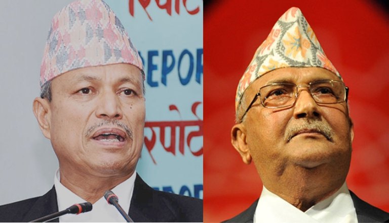 प्रधानमन्त्री ओलीमाथि भीम रावलको १५ बुँदे आरोप- अनैतिकलाई पार्टीमा स्थान, राष्ट्रिय हितमा आवाज उठाउनेलाई कारबाही