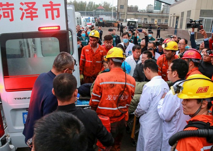 चीनको कोइला खानीमा दुर्घटना हुँदा २१ जनाको मृत्यु