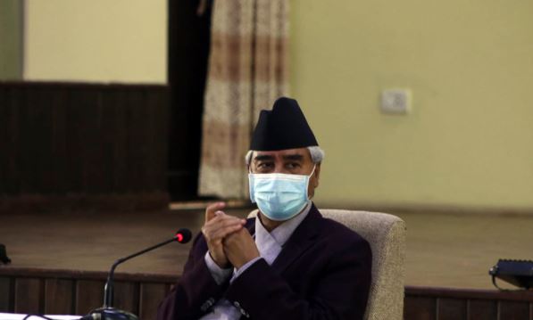 देउवाले प्रस्ताव गरे राष्ट्रपतिमा पौडेलको नाम, केही बेरमा अनुमोदन हुने