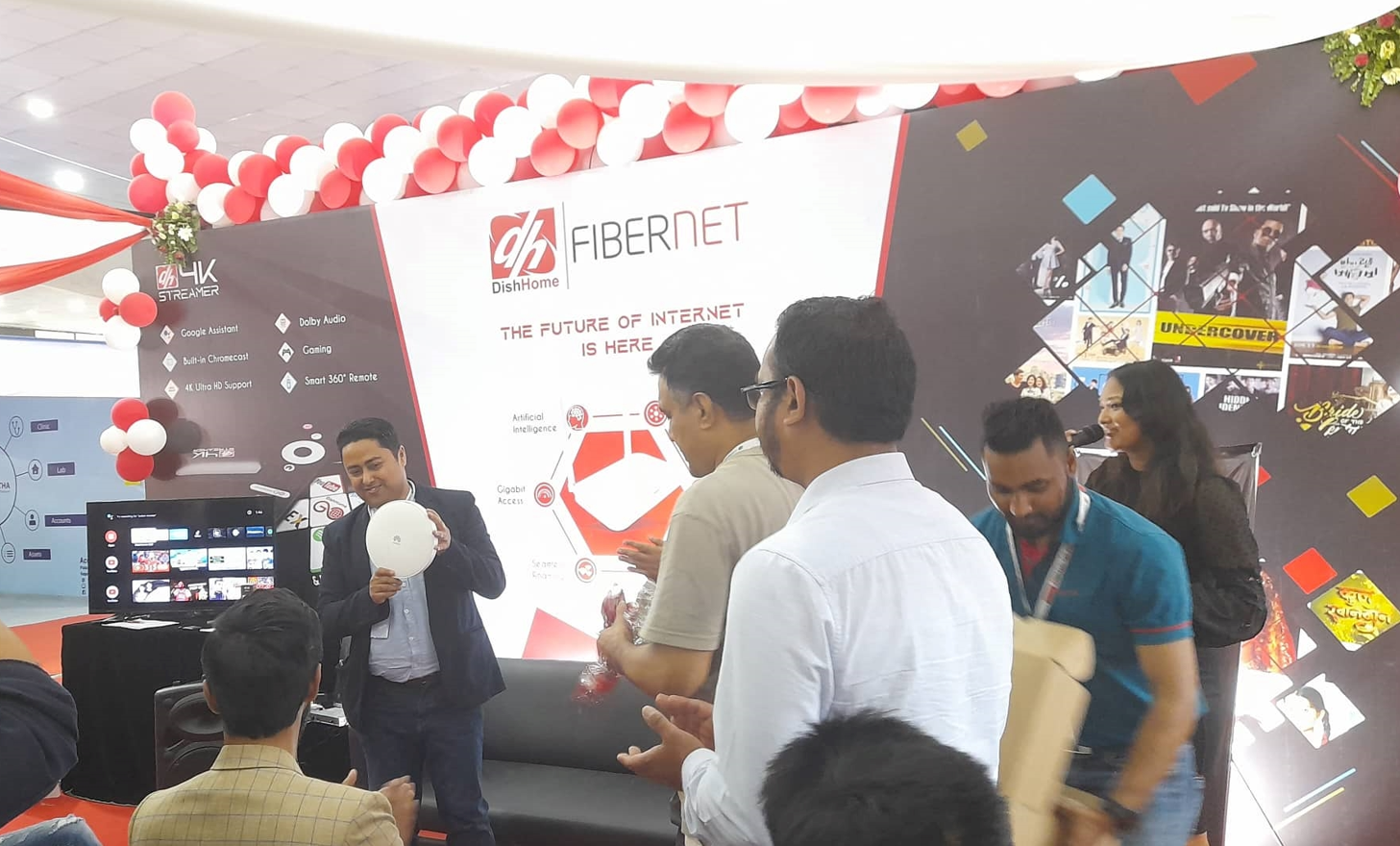 डिशहोमले बजारमा ल्यायो इन्टरनेट प्रविधि क्याम्पस वाईफाई सोलुसन