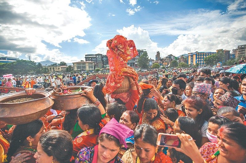 पूजापाठमै सिमित भयो यो वर्ष ‘गौरा’