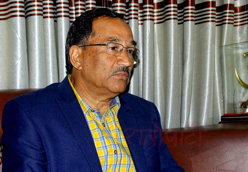 राप्रपाको झण्डा र चुनाव चिह्न सार्वजनिकरण