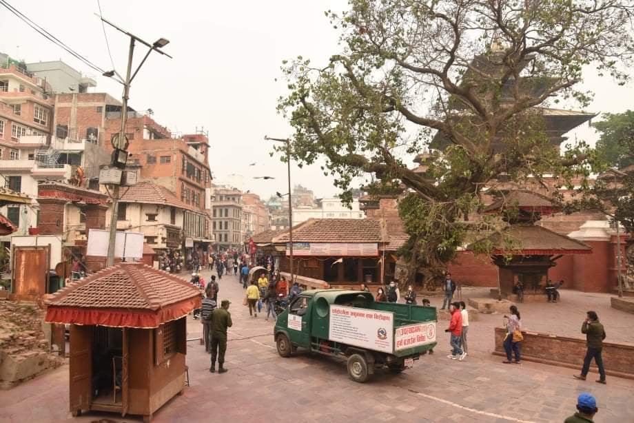 बसन्तपुर क्षेत्र आसपासका पसल हटाउन विभागलाई पुनः ताकेता