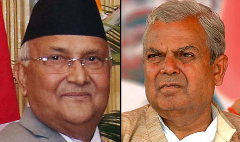 पदमुक्त भएका ओलीसँग पहिलोपटक ठाकुर टोलीको भेटवार्ता