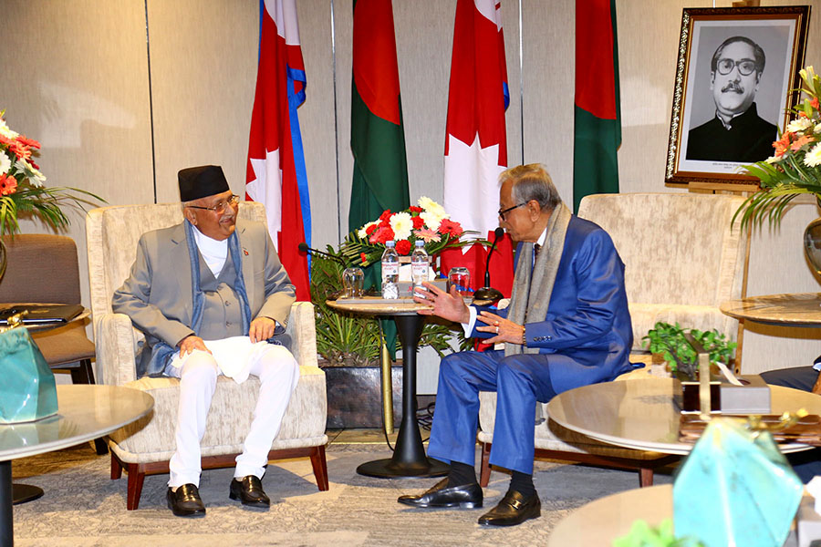 बङ्गलादेशी राष्ट्रपतिसँग उपराष्ट्रपति र प्रधानमन्त्रीको शिष्टाचार भेट
