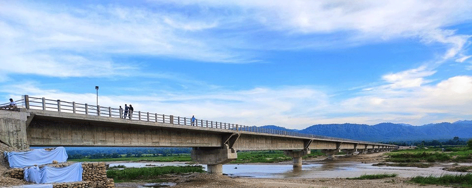 नेपालको दोस्रो लामो पुल निर्माण पूरा