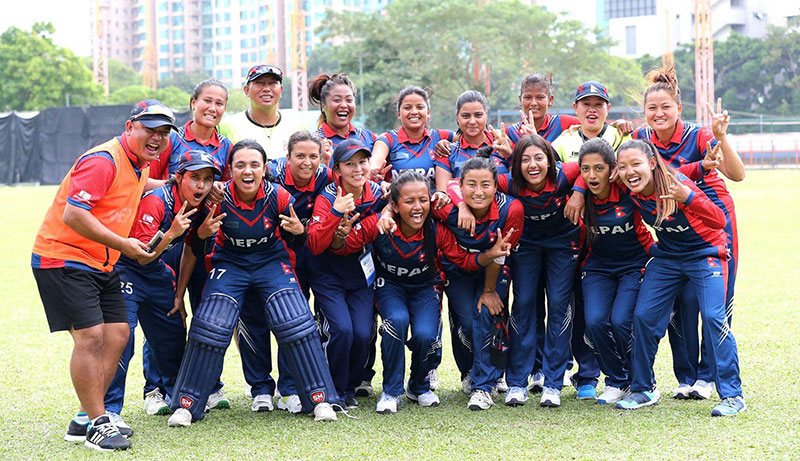 तेह्रौँ सागः महिला क्रिकेटमा नेपाल पराजित