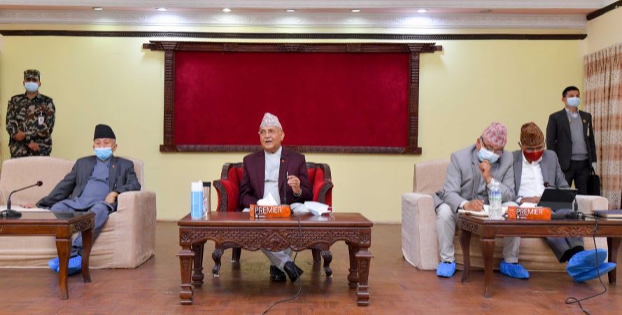 बालुवाटारमा कालो मास्क निषेध  !