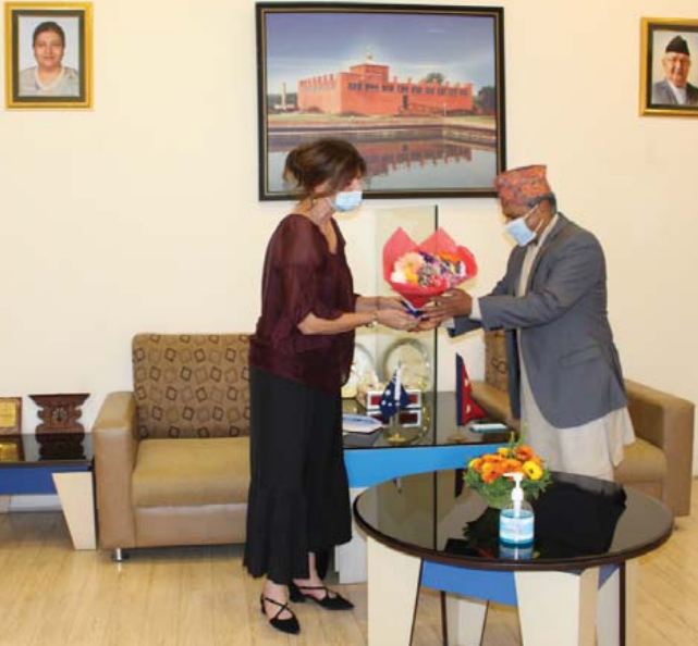 गभर्नर महाप्रसाद र अष्ट्रेलियन राजदूतबीच शिष्टाचार भेट सम्पन्न, के के रहे छलफलका विषय ?