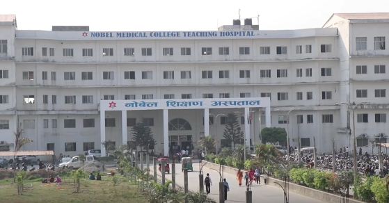 नोबेल मेडिकल कलेजको छतबाट खसेर डाक्टरको मृत्यु