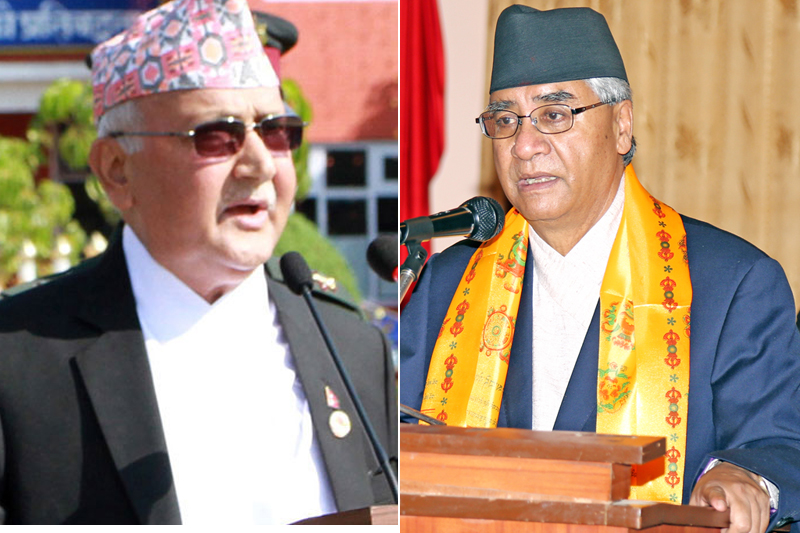 ओली लाई देउवाको प्रश्न, कहाँबाट नेपालमा ठूलो धक्का आउँदैछ ?