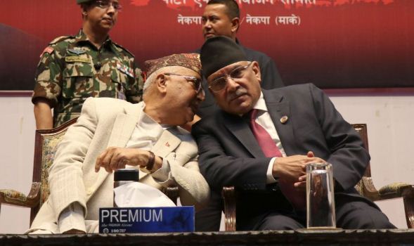 ओलीले पार्टी सदस्यता शुल्कसहित तीन लाख लेबी बुझाए, प्रचण्डले कति बुझाउँछन् ?