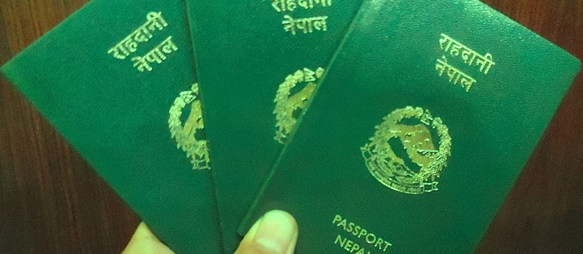 अङ्ग्रेजी नयाँ वर्षदेखि नेपालमा विद्युतीय राहदानी