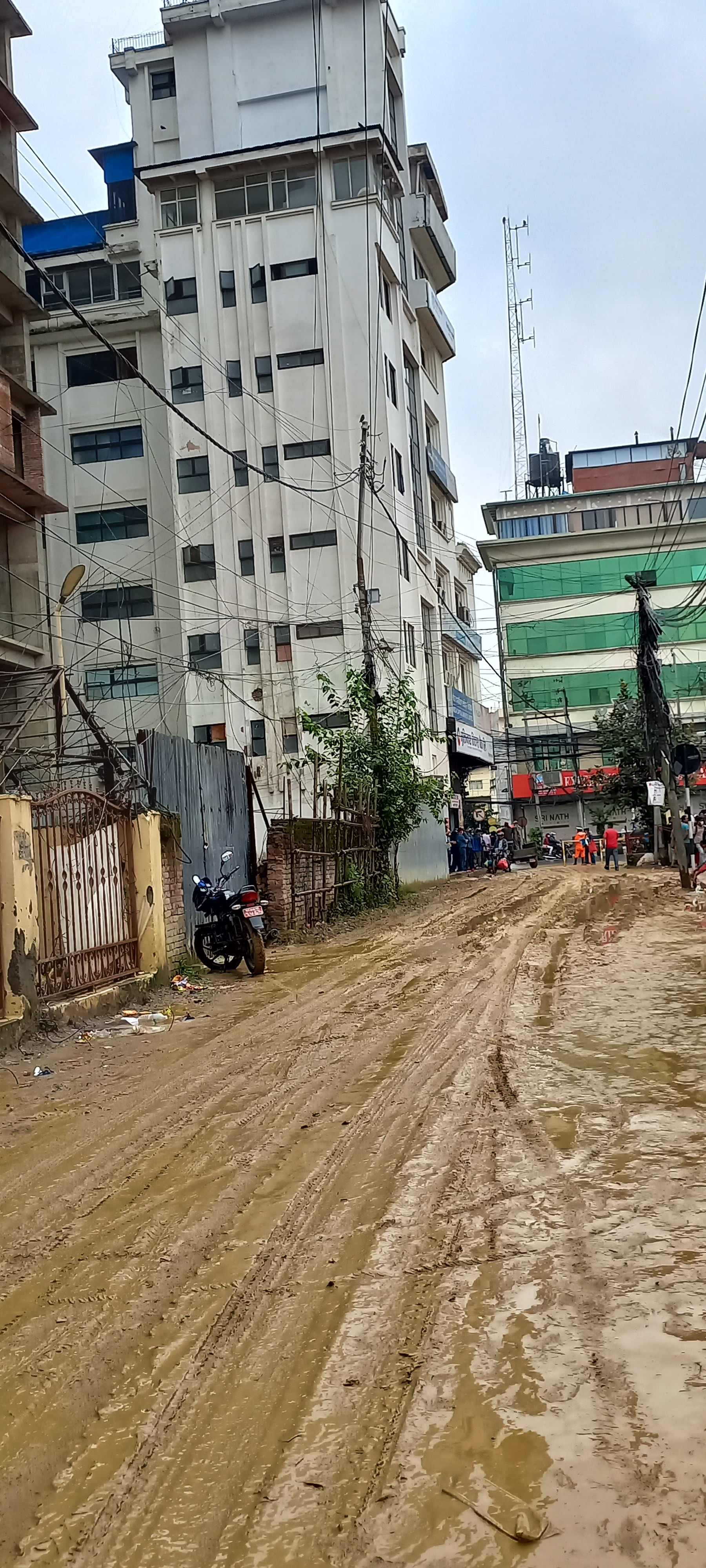विभाग अगाडि सडकको दूरावस्था