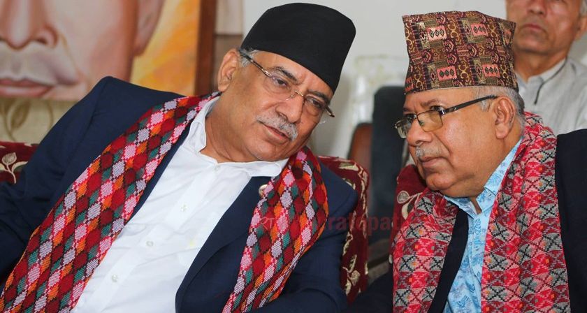 एमसीसी पास : प्रचण्ड भन्छन् हामी विपक्षमा उभिन्छौँ, पास गर्ने कुरामा सहमति नभएको माधवको दावी