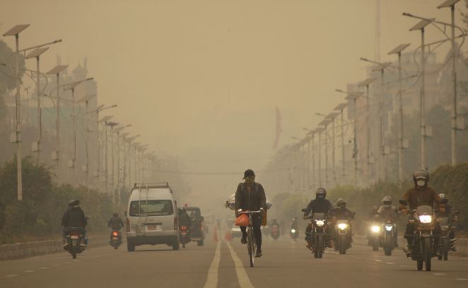 विश्वका प्रदूषित शहरको सूचीमा काठमाडौं  दोस्रो स्थानमा