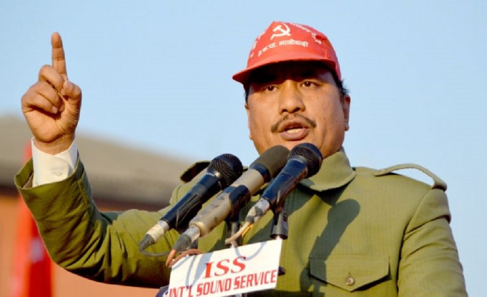 नेत्रविक्रम चन्द समूहका कार्यकर्ताले लुकाएर राखेको विस्फोटक पदार्थ बरामद