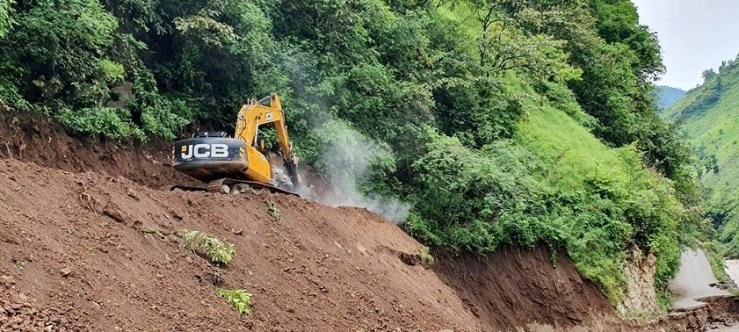 मध्यपहाडी लोकमार्ग एक हप्ता बन्द हुने