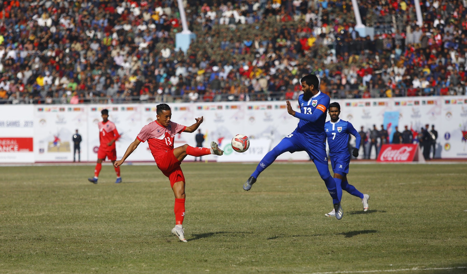 साग पुरुष फुटबल नेपालद्वारा माल्दिभ्स  २–१ ले पराजित