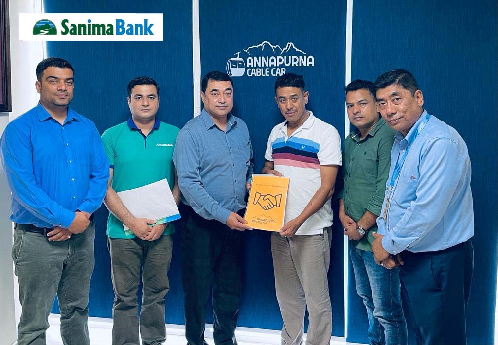 सानिमा बैंकका ग्राहकहरुलाई अन्नपूर्ण केबलकारमा १० प्रतिशत छुट