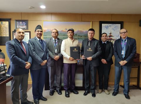 नेपाल एसबिआई बैंक र प्रोग्रेसिभ फाइनान्स बिच सम्झौता