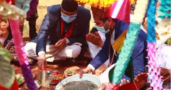 लुम्बिनी केबलकार परियोजनाको शिलान्यास
