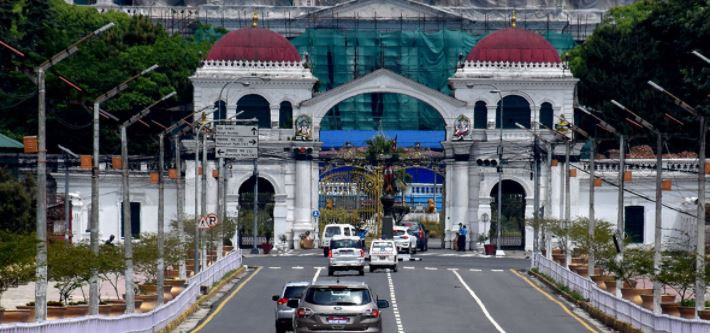 भोली पुनःनिर्मित सिंहदरबारको उद्घाटन