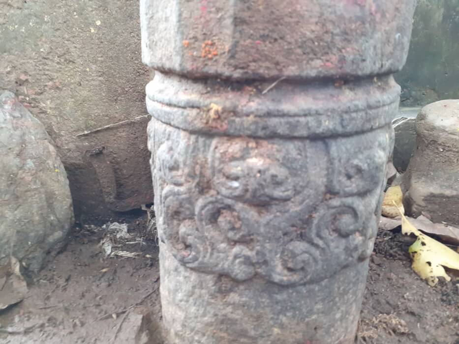 पाँचखालमा भेटिएको ‘स्तम्भ’ प्राचीन भएको पुष्टी