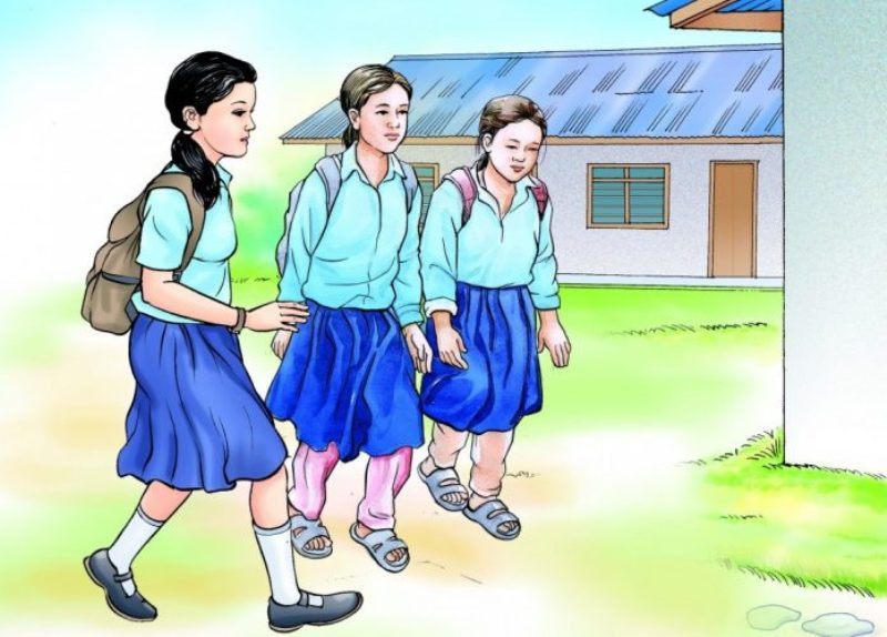 विकट गाउँका बालबालिकाको पीडा : विद्यालय जान बाटोमा नै बित्छ ४ घण्टा