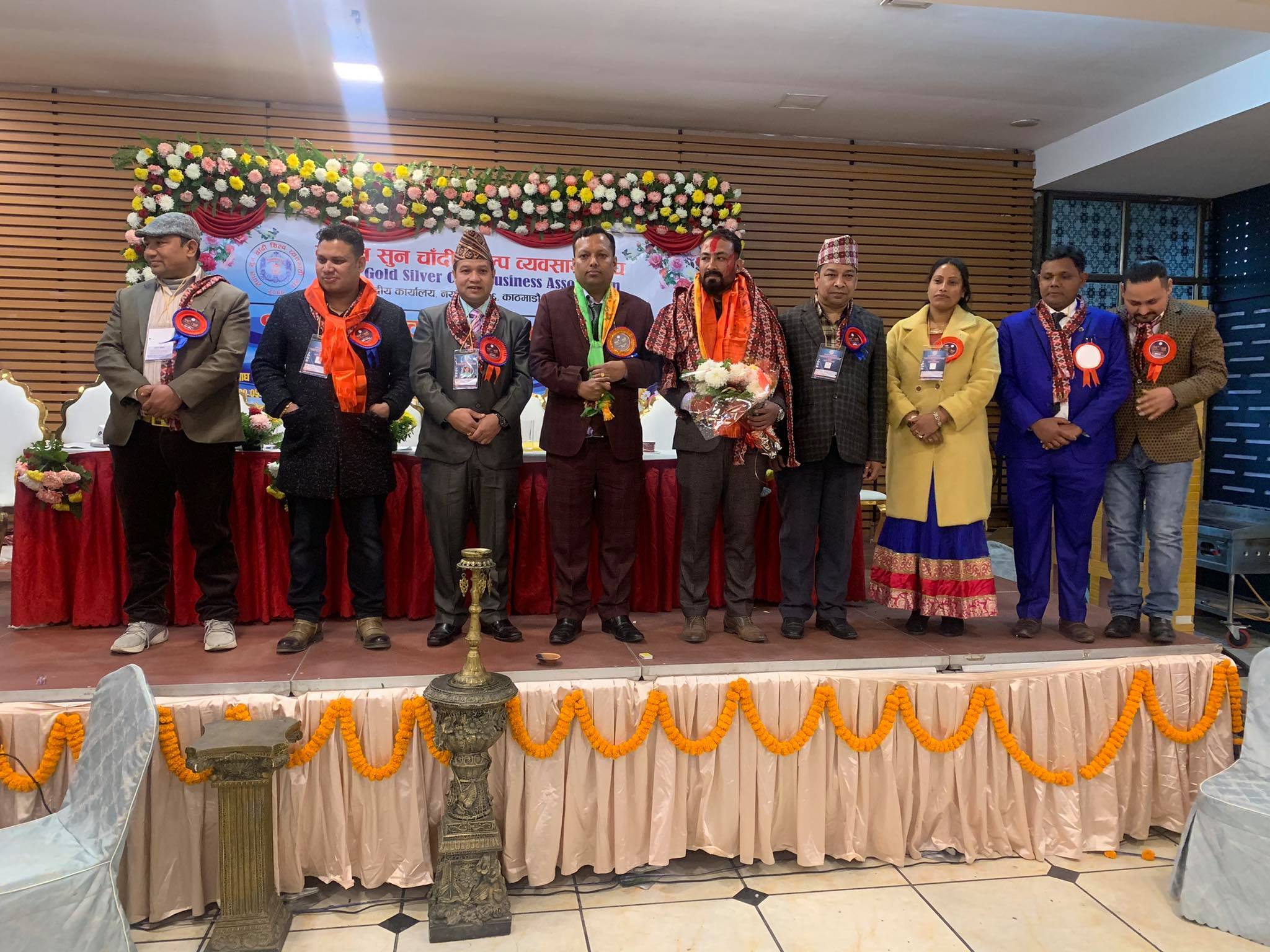 नेपाल सुनचाँदी शिल्प ब्यवसासी संघको अध्यक्षमा बराईली सर्वसम्मत