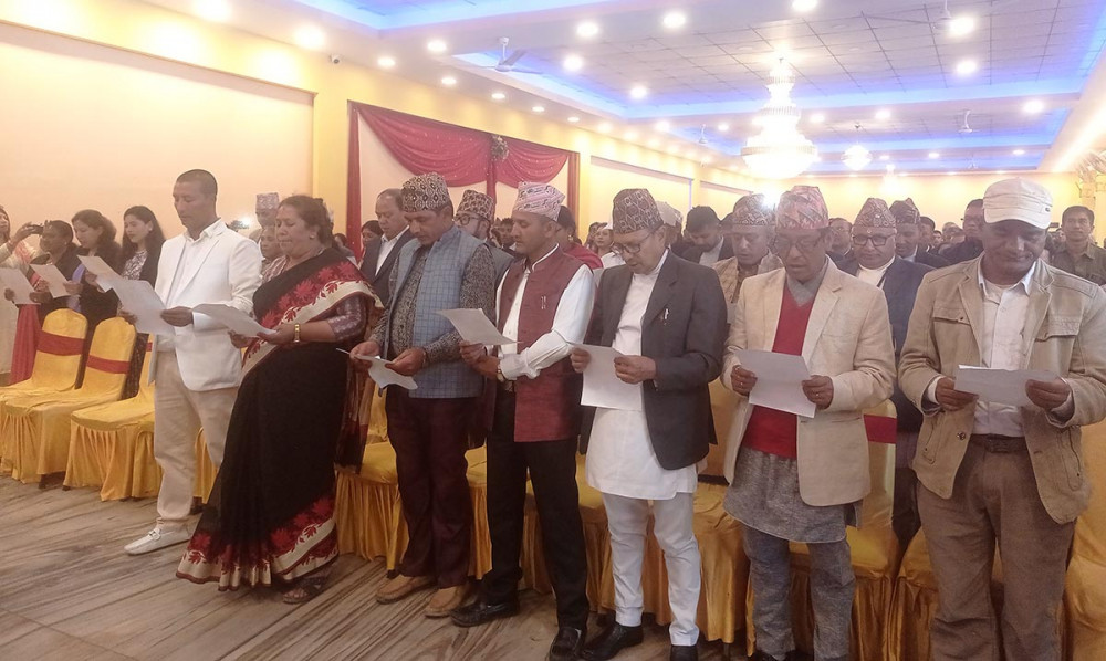 बनेपामा शपथ ग्रहण कार्यक्रम एमालेका जनप्रतिनिधिद्वारा बहिष्कार