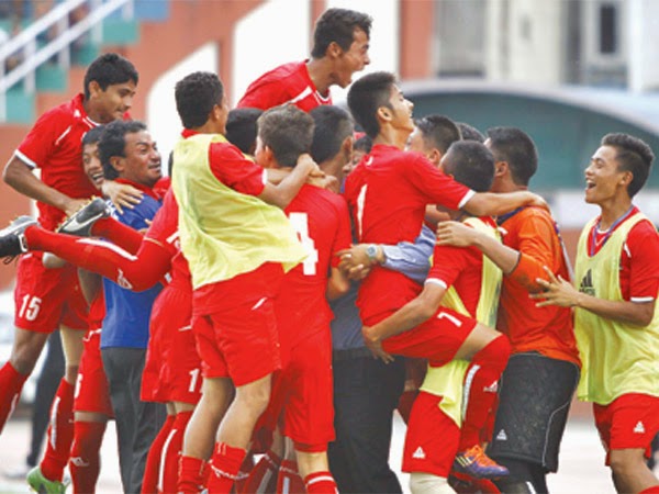 १६ वर्षमुनिका राष्ट्रिय फुटबल टोली जोर्डनतर्फ