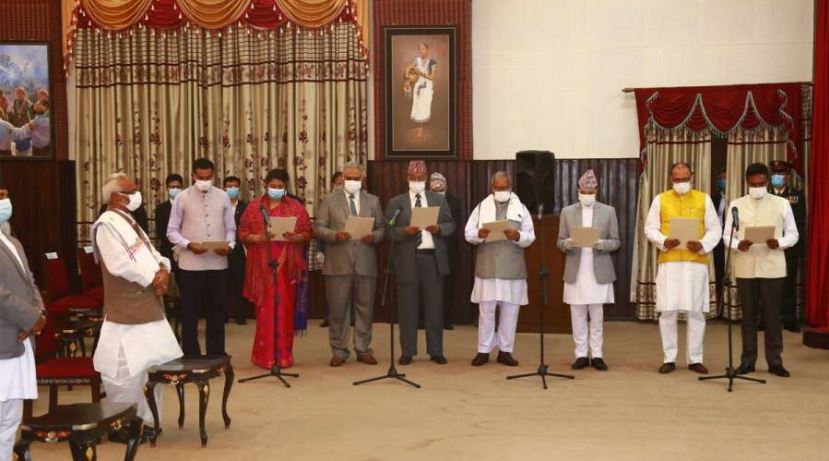 पुनर्गठित मन्त्रिपरिषद्‌मा तीन जना उपप्रधानमन्त्री